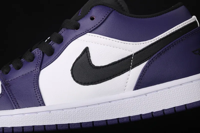 All Categories Air Jordan Jordan Series Basketball Shoes Air Jordan 1 Low New Version Air Jordan 1 Low AJ1 Joe 1 Low Top Leather Grape Purple 553558-500